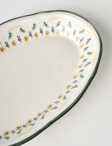 Adelina Stoneware 52 Parça 12 Kişilik Kahvaltı Takımı Yeşil