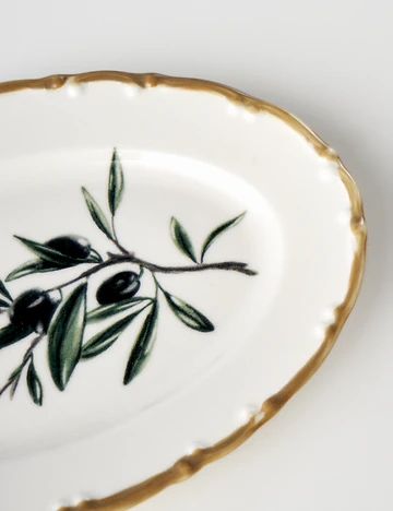 Olive Porselen 52 Parça 12 Kişilik Kahvaltı Takımı Yeşil