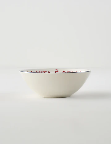 Line Porselen Çorba Kasesi Mavi (14 cm)