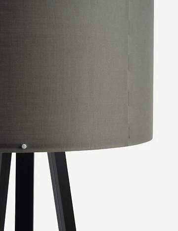 Peggy Demonte Tripod Lambader Antrasit-Siyah (36x36x140 cm)