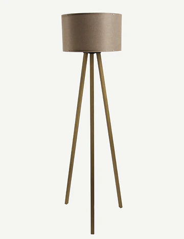 Peggy Demonte Tripod Lambader Jüt-Naturel (36x36x140 cm)