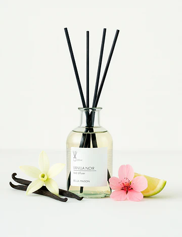Vanilla Noir Çubuklu Oda Kokusu Beyaz 2'li Beyaz (250 ml)