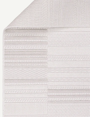 Axis Geometrik Desenli Halı Krem (100x200 cm)