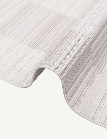 Axis Geometrik Desenli Halı Krem (160x230 cm)