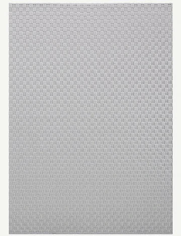 Pixel Geometrik Desenli Halı Gri (80x150 cm)