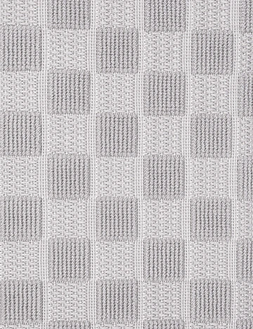 Pixel Geometrik Desenli Halı Gri (160x230 cm)