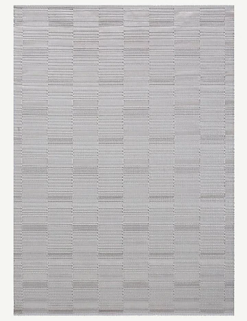 Axis Geometrik Desenli Halı Gri (100x200 cm)