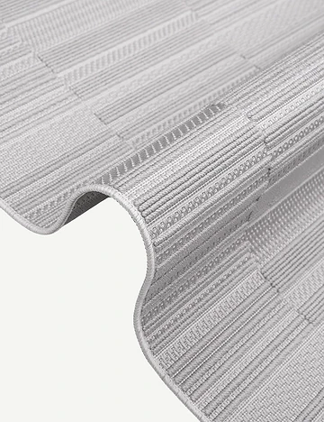 Axis Geometrik Desenli Halı Gri (100x200 cm)