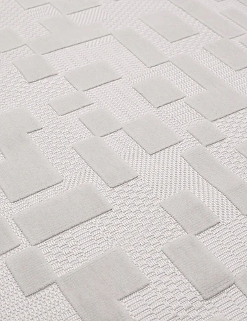 Arwen Geometrik Desenli Halı Vizon (80x150 cm)