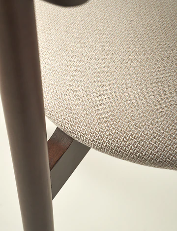 4'lü Savoy Sandalye Krem-Ceviz