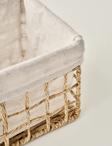Sand Organizer Hasır Sepet Naturel (30x22x19 cm)